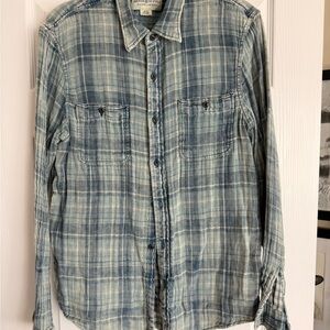 Denim & Supply Ralph Lauren Light Blue Plaid Shirt